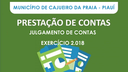 Câmara julgará contas de Governo exercício 2018 em 13 de dezembro de 2023 Câmara julgará contas de Governo exercício 2018 em 13 de dezembro de 2023