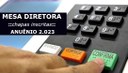 Câmara Municipal divulga relação de inscritos para eleição da Mesa Diretora de 2.023 Câmara Municipal divulga relação de inscritos para eleição da Mesa Diretora de 2.023