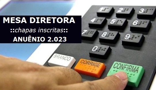 Câmara Municipal divulga relação de inscritos para eleição da Mesa Diretora de 2.023