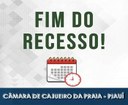 Câmara Municipal retoma os trabalhos após o recesso parlamentar