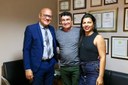Presidente da Câmara participou de uma audiência com o deputado estadual Franzé, junto com a ex-vereadora Danielle Monteiro, em busca de melhorias para o munícipio de Cajueiro da Praia. Presidente da Câmara participou de uma audiência com o deputado estadual Franzé, junto com a ex-vereadora Danielle Monteiro, em busca de melhorias para o munícipio de Cajueiro da Praia.